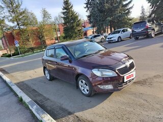 2010 Skoda Fabia II Рестайлинг, пурпурный, 620000 рублей, вид 2