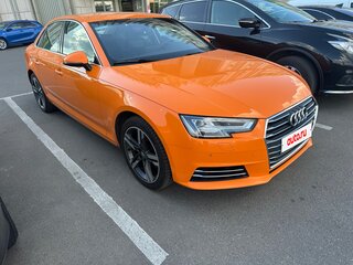 2017 Audi A4 V (B9), оранжевый, 1830000 рублей, вид 2