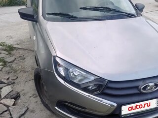 2019 Lada (ВАЗ) Granta I Рестайлинг, серебристый, 525000 рублей, вид 1