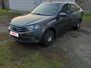 2020 Lada (ВАЗ) Granta I Рестайлинг, серый, 950000 рублей, вид 1