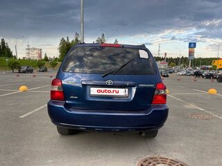 2004 Toyota Highlander I (XU20) Рестайлинг, синий, 790000 рублей, вид 5