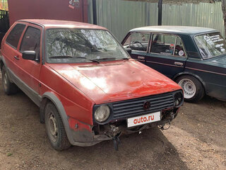 1988 Volkswagen Golf II, красный, 55000 рублей, вид 2