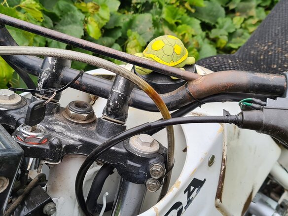 1988 Honda NX, белый, 105000 рублей - вид 13