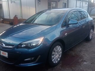 2013 Opel Astra J Рестайлинг, синий, 1100000 рублей, вид 1