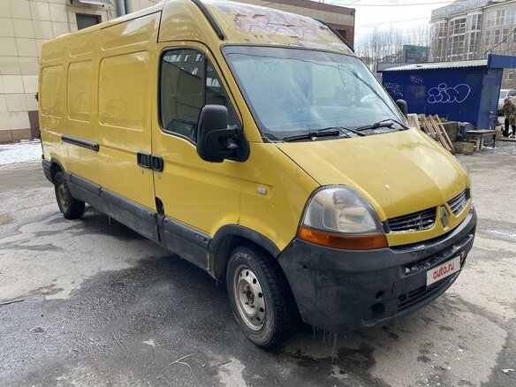 2007 Renault Master, жёлтый, 690000 рублей
