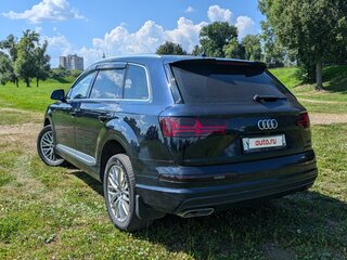2017 Audi Q7 II (4M), синий, 4300000 рублей, вид 4