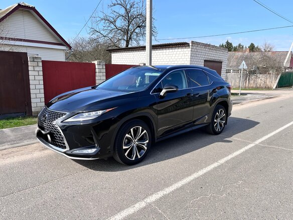 2019 Lexus RX 350 IV Рестайлинг, чёрный, 4606800 рублей