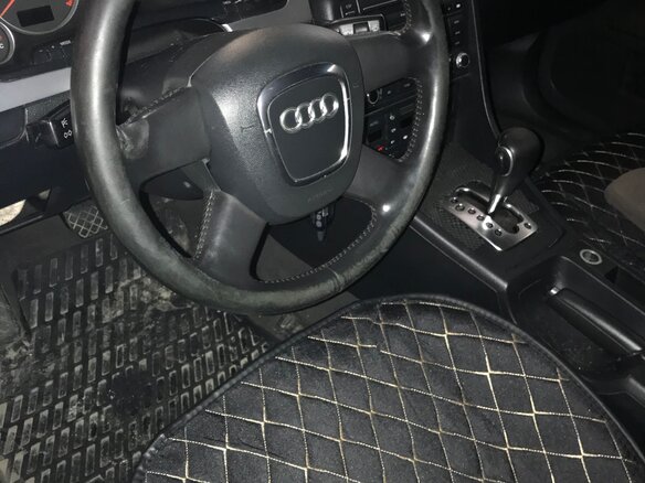 2006 Audi A4 III (B7), чёрный - вид 1