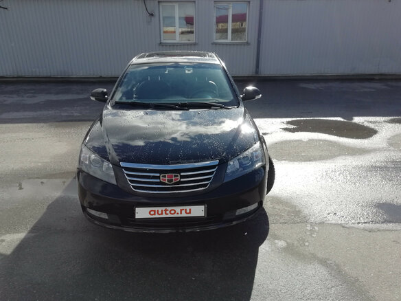 2013 Geely Emgrand EC7, чёрный - вид 7