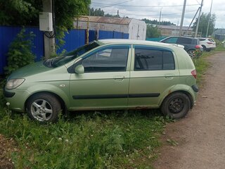 2007 Hyundai Getz I Рестайлинг, зелёный, 350000 рублей, вид 3