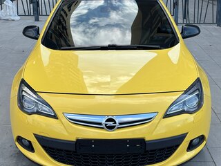 2014 Opel Astra GTC J Рестайлинг, жёлтый, 1249000 рублей, вид 3