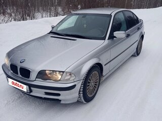 2000 BMW 3 серии 316i IV (E46), серебристый, 400000 рублей, вид 1