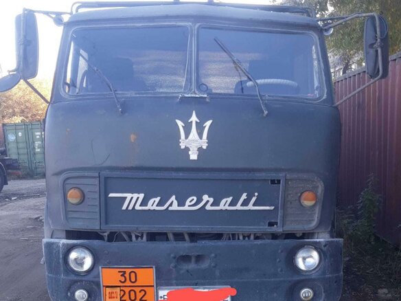 1985 МАЗ 5334, зелёный, 550000 рублей