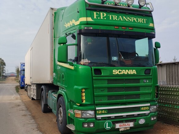 2003 Scania 4-Series, зелёный, 3800000 рублей - вид 9