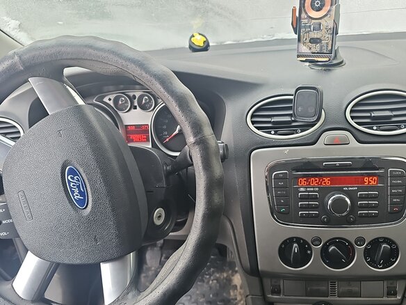 2010 Ford Focus II Рестайлинг, синий, 399990 рублей - вид 5