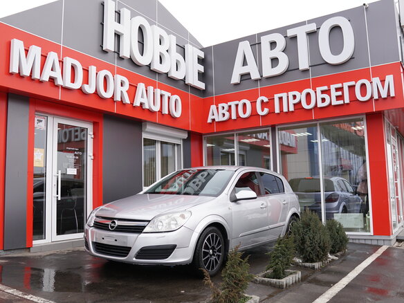 2007 Opel Astra H Рестайлинг, серебристый