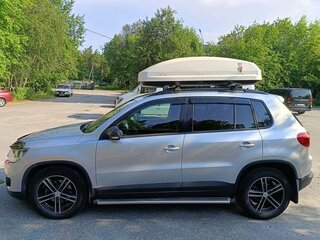 2013 Volkswagen Tiguan I Рестайлинг, серебристый, 1150000 рублей, вид 4