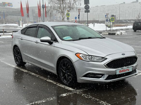 2017 Ford Fusion (North America) II Рестайлинг, серый, 1050000 рублей - вид 6