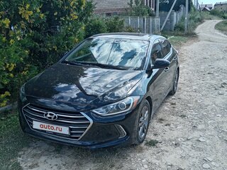 2017 Hyundai Elantra VI (AD), чёрный, 1550000 рублей, вид 1