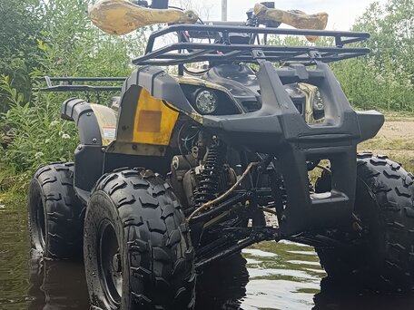 2017 Motoland ATV 125 Fox, золотистый, 100000 рублей, вид 1