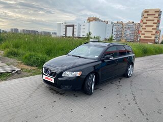 2008 Volvo V50 I Рестайлинг, чёрный, 710000 рублей, вид 1