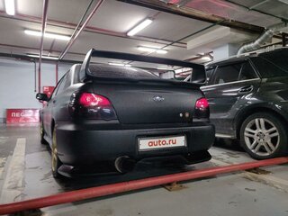 2006 Subaru Impreza WRX II Рестайлинг 2, чёрный, 1350000 рублей, вид 4