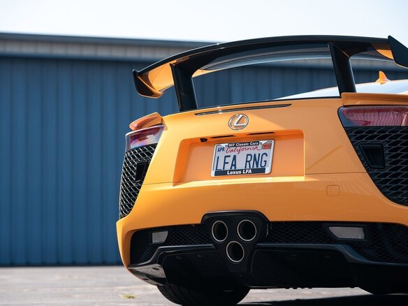 2012 Lexus LFA, золотистый - вид 7