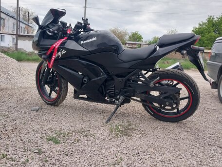 2008 Kawasaki Ninja 250R, чёрный, 300000 рублей, вид 1