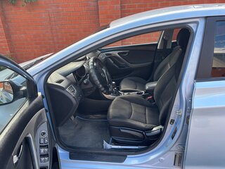 2012 Hyundai Elantra V (MD), голубой, 699000 рублей, вид 3