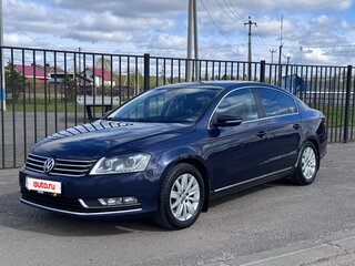 2012 Volkswagen Passat B7, синий, 1130000 рублей, вид 3