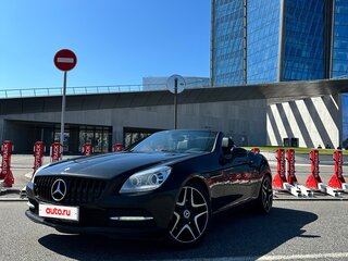 2012 Mercedes-Benz SLK-Класс 200 III (R172), чёрный, 2500000 рублей, вид 2