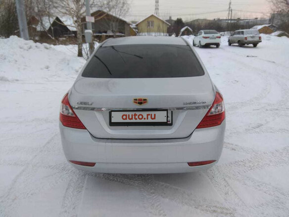 2014 Geely Emgrand EC7, серебристый - вид 4