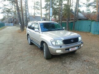 2000 Toyota Land Cruiser 100 Series, серебристый, 1850000 рублей, вид 2