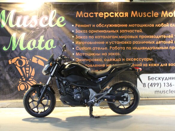 2015 Honda NC 750S, чёрный