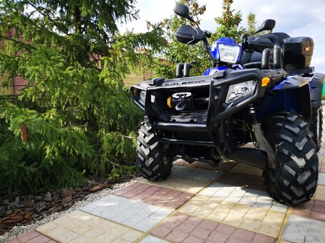 2008 Polaris Sportsman 800, синий, 577000 рублей, вид 2