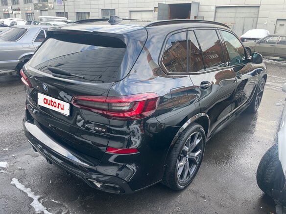 2021 BMW X5 30d IV (G05/G18), чёрный, 7850000 рублей - вид 2