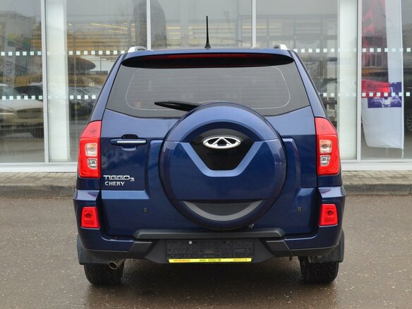 2017 Chery Tiggo 3 I, синий - вид 4