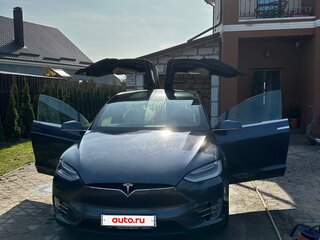 2020 Tesla Model X Long Range Plus I, серый, 4700000 рублей, вид 3