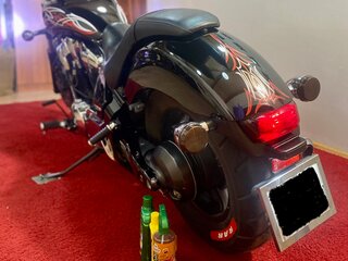 2012 Honda VT 1300CS Sabre, чёрный, 1000000 рублей, вид 4
