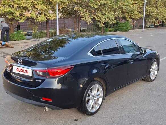 2017 Mazda 6 III (GJ) Рестайлинг, чёрный, 820000 рублей - вид 5