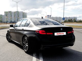 2021 BMW 5 серии 520d xDrive VII (G30/G31/G38) Рестайлинг, чёрный, 4000000 рублей, вид 5