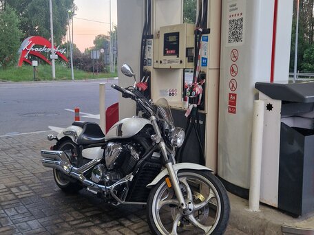 2013 Yamaha XVS1300, белый, 1050000 рублей, вид 4