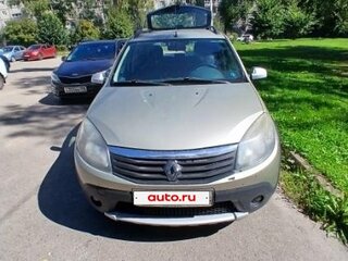 2013 Renault Sandero Stepway I, бежевый, 570000 рублей, вид 2