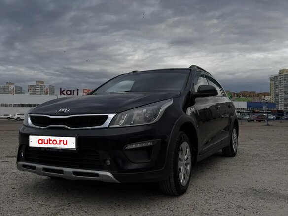 2019 Kia Rio X-Line IV, чёрный, 1400000 рублей