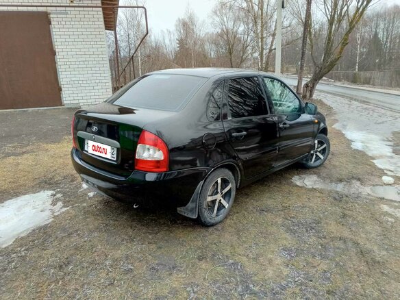 2010 Lada (ВАЗ) Kalina I, чёрный, 245000 рублей - вид 1