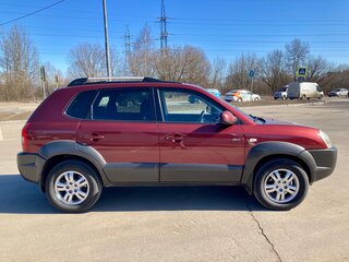 2007 Hyundai Tucson I, красный, 850000 рублей, вид 5