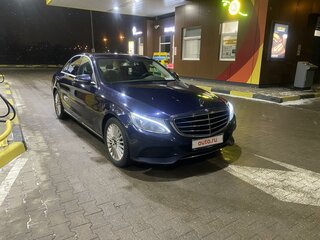 2016 Mercedes-Benz C-Класс 180 IV (W205), синий, 1830000 рублей, вид 2