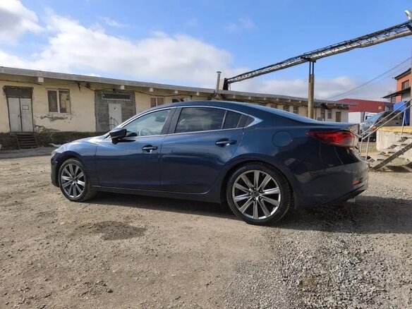 2017 Mazda 6 III (GJ) Рестайлинг, синий, 1880000 рублей - вид 10