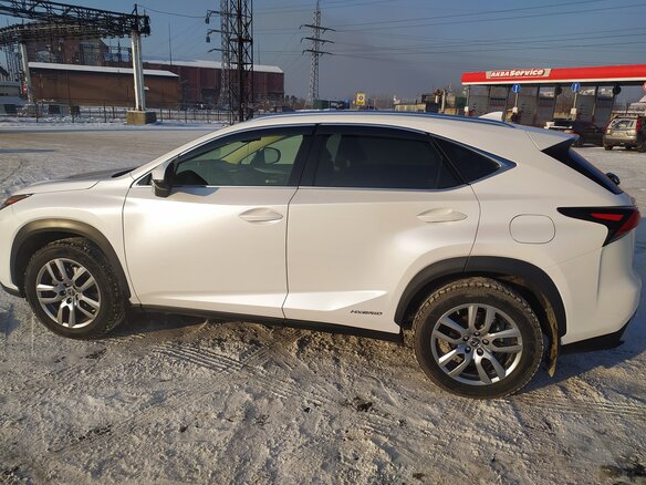 2018 Lexus NX 300h I Рестайлинг, белый - вид 3