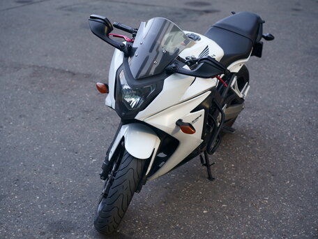 2014 Honda CBR 650F, белый, 580000 рублей, вид 4